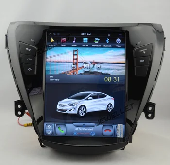 

10.4" tesla style vertical screen android 9.0 Six core Car GPS radio Navigation for Hyundai Elantra, Avante 2011-2013