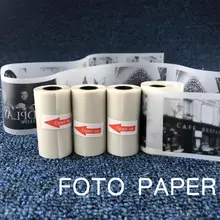57x30mm Semi-Transparent Thermal Printing Roll Paper for Paperang P1/P1S Photo Durable Printer Thermal Printing Paper