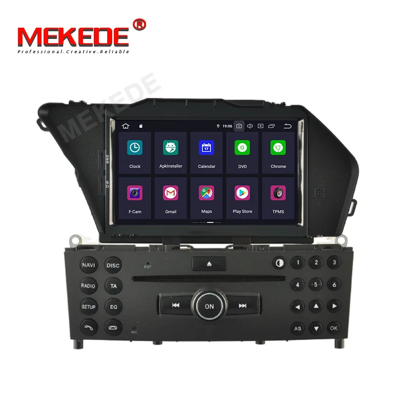 Flash Deal MEKEDE PX5 android 9.0 car dvd gps navigation player For BENZ GLK GLK X204 GLK 300 GLK 350 car radio Multimedia stereo 8 core 3