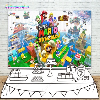 

Super children Party Backdrop Photo Background newborn Children Baby Birthday Decoration photo studio