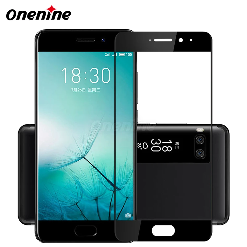 Onenine 4D Защитная пленка для экрана Meizu Pro 7 Pro7 Plus закаленное стекло полное покрытие