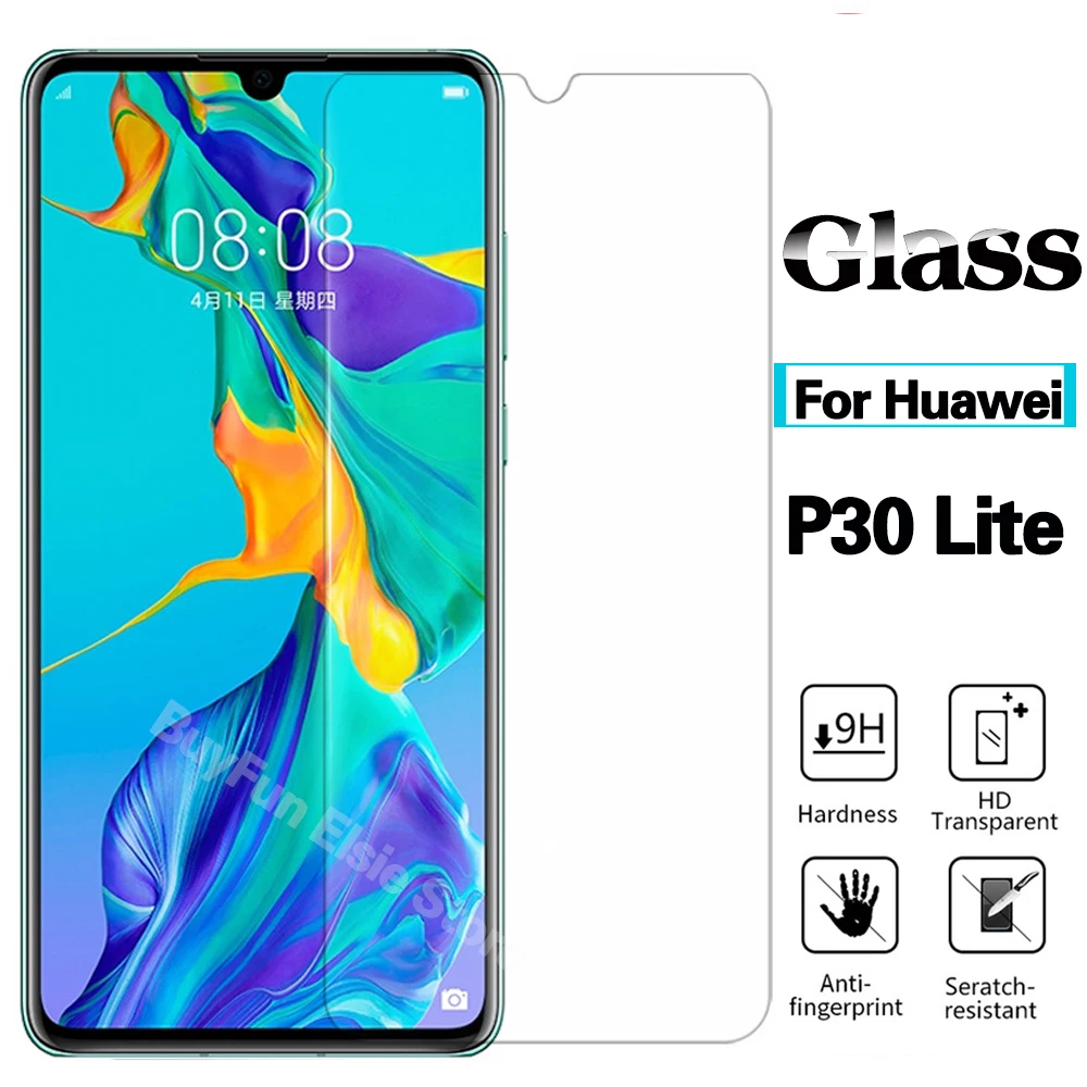 Защитное стекло закаленное для Huawei p30 Lite/P30lite/P 30 | Мобильные телефоны и аксессуары