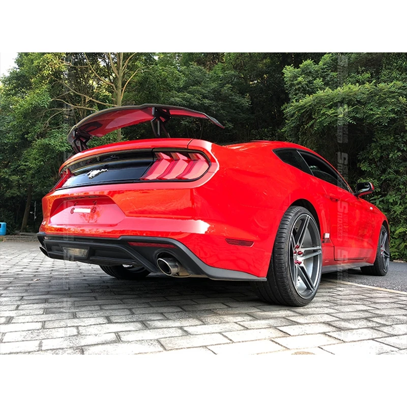 Форма автомобиля подходит для Ford Mustang Coupe 2015 2017 высокое качество углеродное