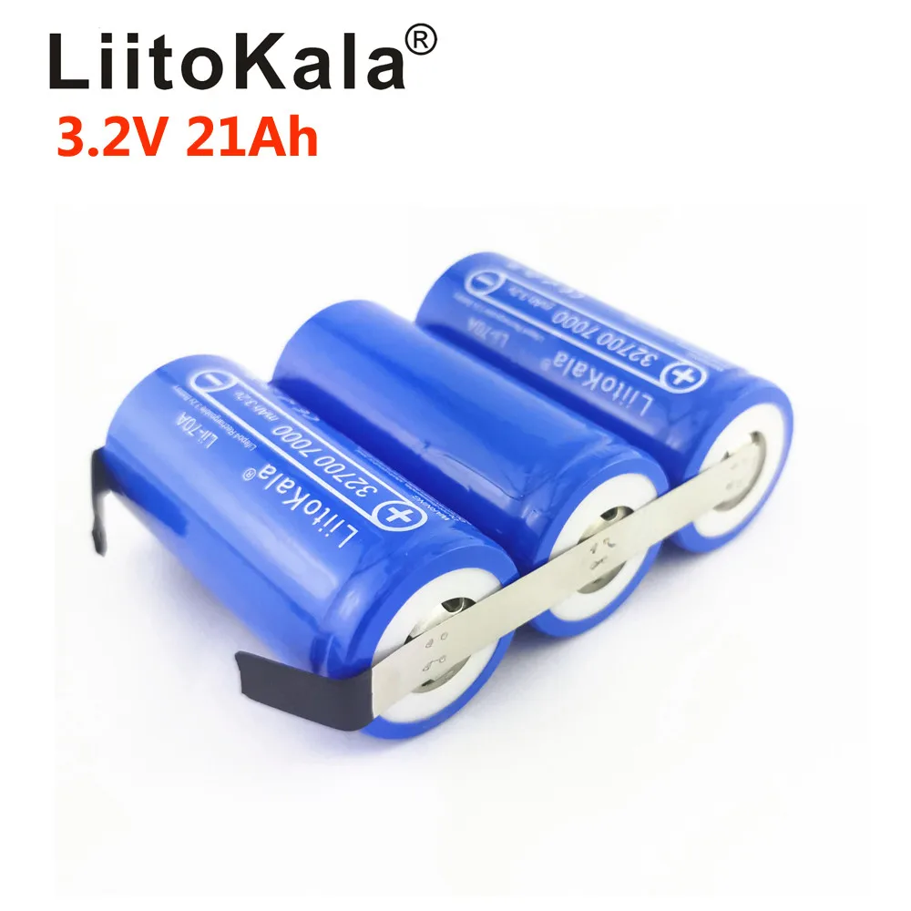 Аккумуляторные батареи LiitoKala литий-железо-фосфатные 3 2 в 14 Ач 21 28 35 для