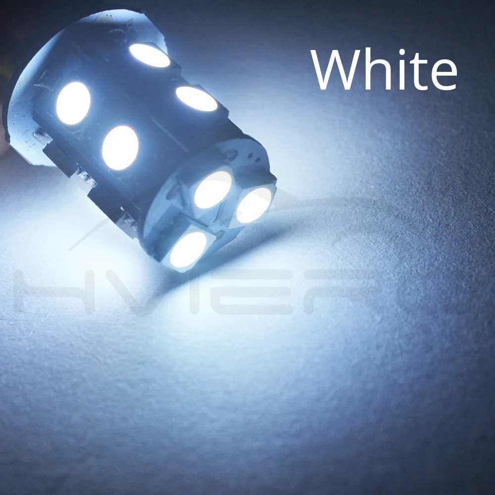 Hviero 1156 BA15S 1157 BAY15D P21W BA15D 13Led 5050 Car Led Turn Parking Signal Lights Brake Tail Lamps Auto Rear Reverse Bulbs DC 12V