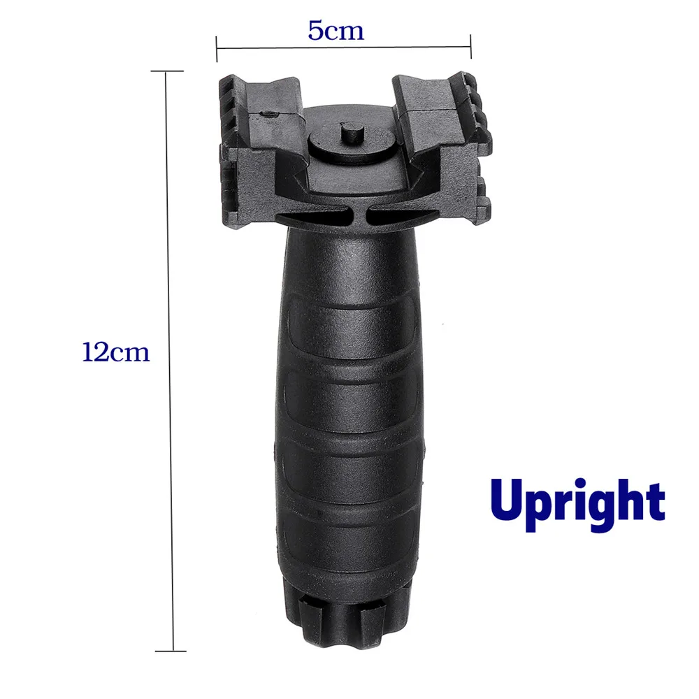 Высокое качество ABS Тактический Foregrip ручка для JinMing 8th M4A1 гель мяч игра вода для оружия игрушки аксессуары - Цвет: Upright