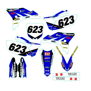 

Motorcycle stickers custom complete tool graphics background decal sticker quantity luster for teamYZF250 10-13 2011 2012 2013