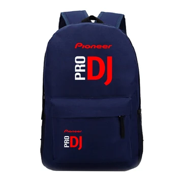 

Children Boys Girls Pioneer Pro Dj Backpacks Popular Pattern School Vintage Rucksacks Men Women Back to College Canvas Mochila