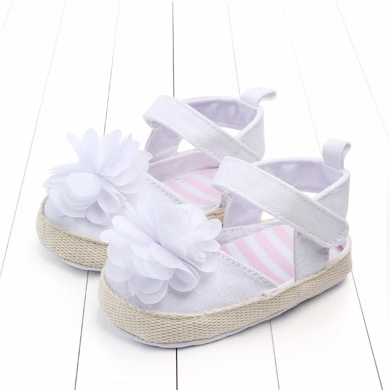 Модная обувь Neugeborenes kind syauglingsbaby-myadchen-nette Blumen-Sandale-Sommerkrippe-Schuhe; Летняя детская обувь