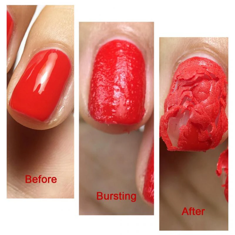Ferramentas de Desengraxamento Explodindo Embeber-fora Unha Polonês Removedor Estourando Remover Unhas Remoção Hjl2021 Gel 7 Removedor de esmalte