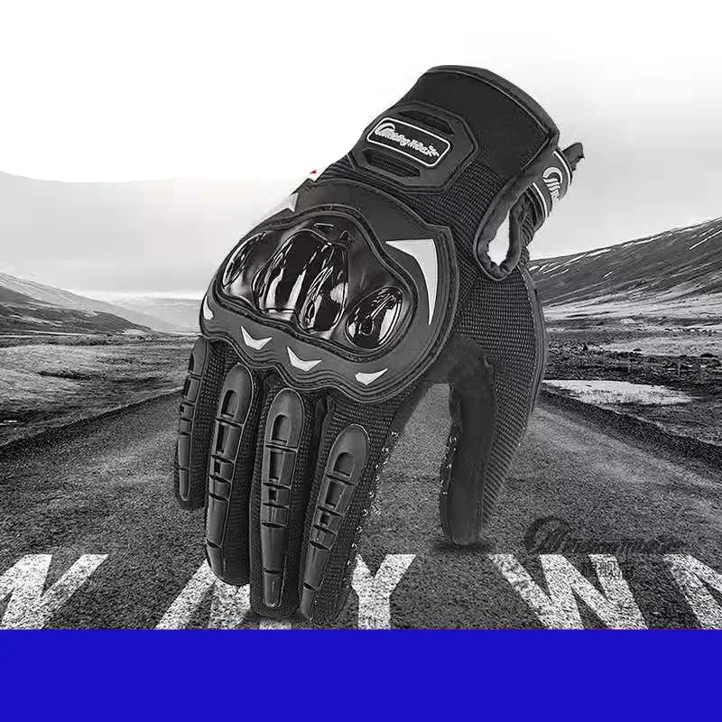 Перчатка для езды на мотоцикле Мужская Нескользящая дышащая с сенсорным экраном