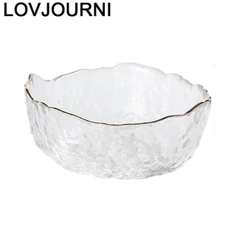 

Noodles Plate Saladeira Salad Cutter Food Container Saladier Fruit Flatware Frutero Dinnerware Kitchen Dining Bar Glass Bowl