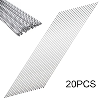 

20pcs 3.2*500mm Electrode Solder Brazing Rod Low Temperature High Strength Easy Aluminum Welding Repair Wire No Need Solder Powd