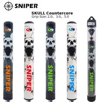 

Newest SKULL putter grips Slim 2.0/3.0 Golf Putter Grips No Weights Golf Grips 10pieces free shipping