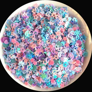 Llavero con mezcla de confeti y lentejuelas, suministros de fabricación de joyería, arte de resina, 20g