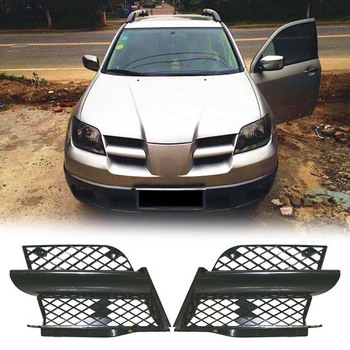 

Car Front Bumper Grille Racing Grille Insert Grill Set for Mitsubishi Outlander 2004-2006