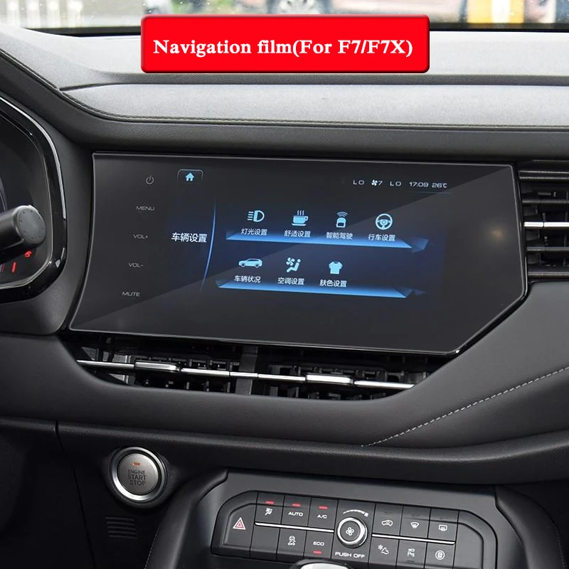 Автомобильный Стайлинг gps навигационный экран Стеклянная Защитная пленка для Great Wall Haval F7/F7X- приборная панель ЖК-экран Автомобильная наклейка