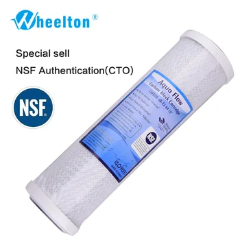 

NSF 10 inch CTO Compressed Activated Carbon Block Water Filter Cartridge Replacement Purifier