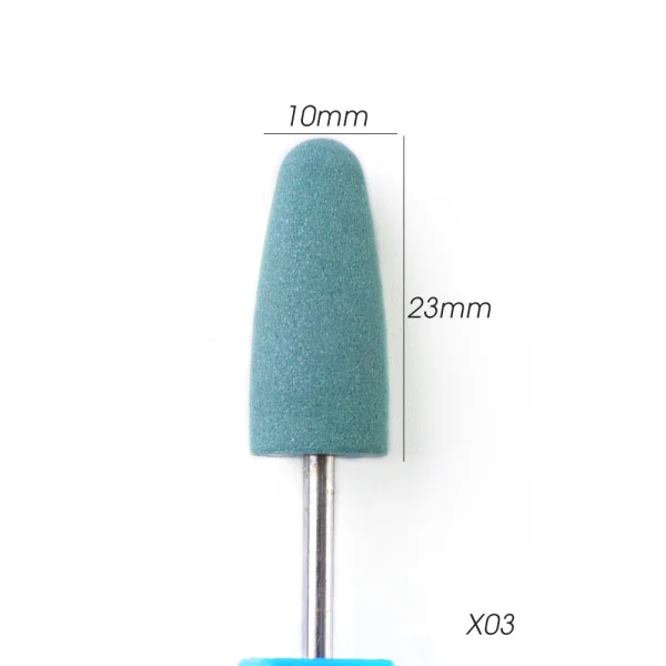 X03 Full Beauty Electric Cutter Manicure Nail Drill Silicone Rubber Ceramic Burr Mills Carbide Pedicure Nail Art Accessories CH065-1 - Цвет: X03