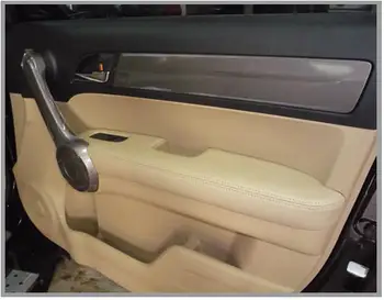 

Microfiber Leather Interior Door Armrest Cover Protection Trim For Honda CRV 2004 05 06 07 08 09 RHD Available CAB010