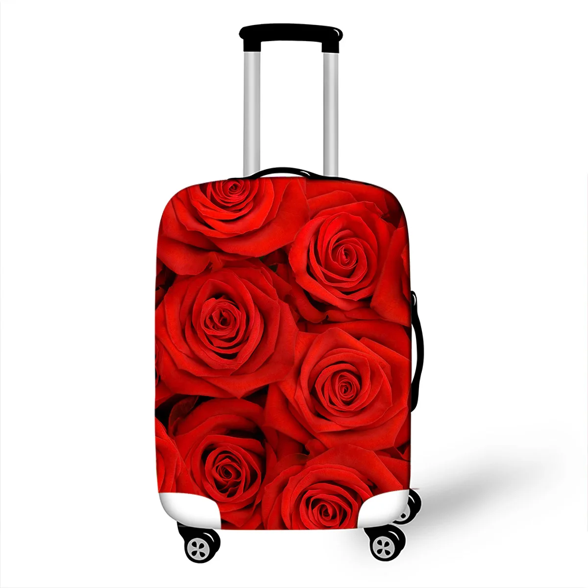 Цветочные багажные Защитные чехлы для 18 "-32" Чехлы эластичный розовый чехол для чемодана розовые дорожные аксессуары сумка чехол для дома