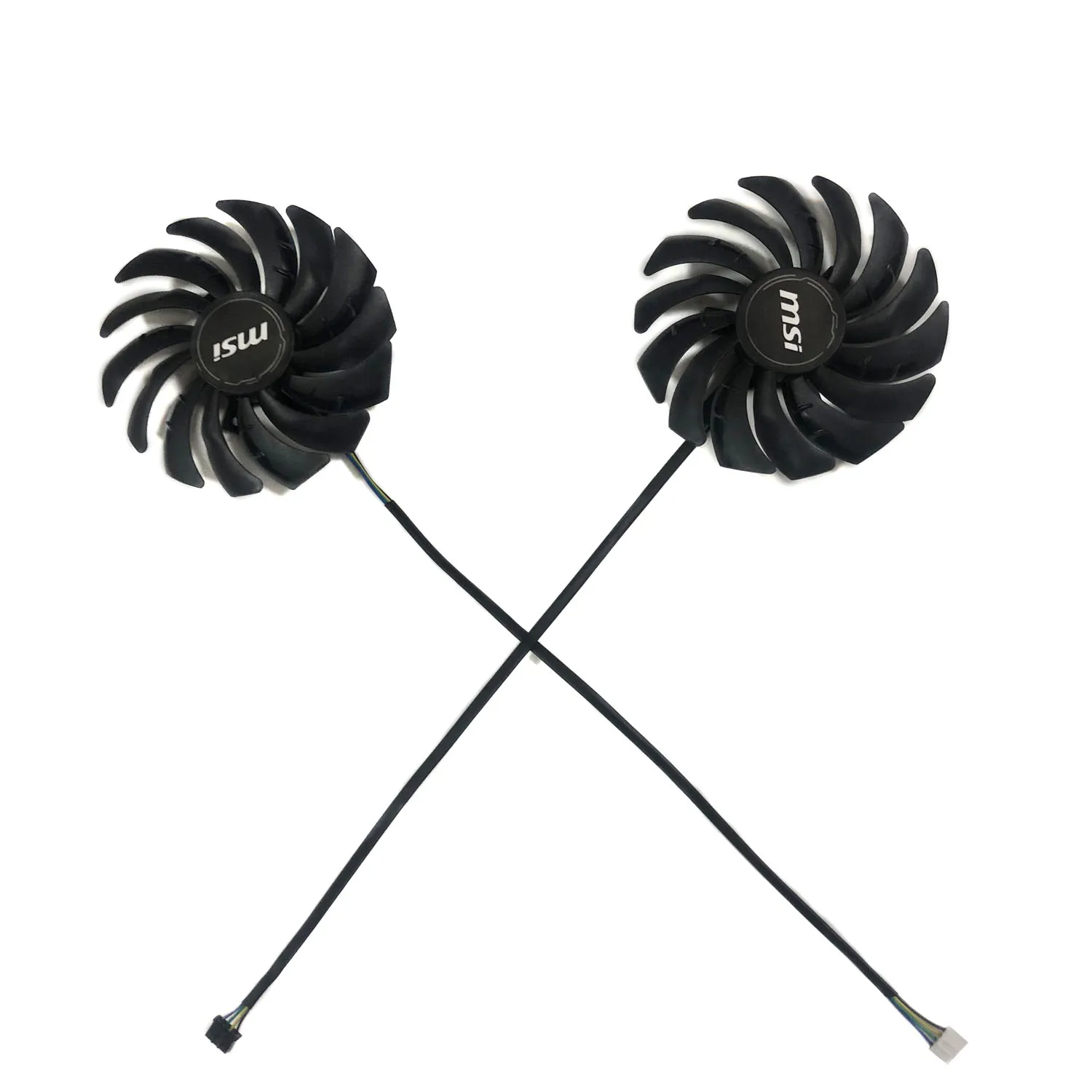 2Pcs/Set PLD10010S/B12HH VGA GPU Cooler Fan For MSI RTX 3060 3060Ti 3070 VENTUS 2X OC Video Graphics Cards Cooling | Компьютеры и офис