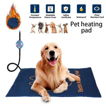 

Electric Heating Pad for Pet Dog Cat UK Plug Winter Warm Heated Mat for Animals Dogs Pets Sleeping Warming Heat Pads