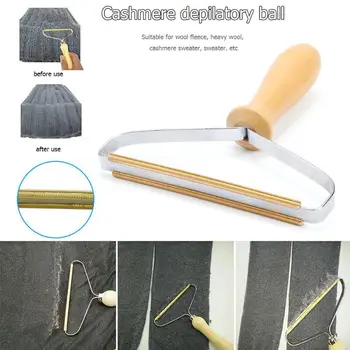 

Manual Sweater Cleaner Wooden Garment Care Anti Pilling Easy to Use Lint Remover Fabric Comb Cleaning Fuzzy Trimmer