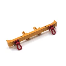 Huangbo – pièces de voiture en métal, mise à niveau du pare chocs arrière, 4 couleurs, ZP1001 ZP1002 ZP1003 ZP1004 RC 