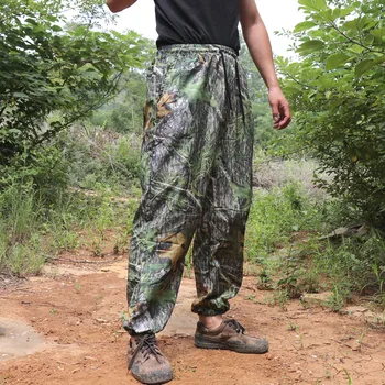 

Outdoor Hunting Pants Summer Bird Watching Camouflage Pants Breathable Bionic Camouflage Trousers Quick-drying Fishing Pants