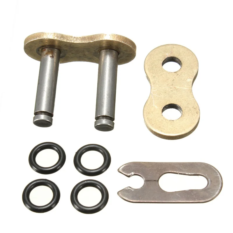 Cheap O Ring Connecting Master Chain Link Gold Split / Clip For 520H DID 520 VX2 2