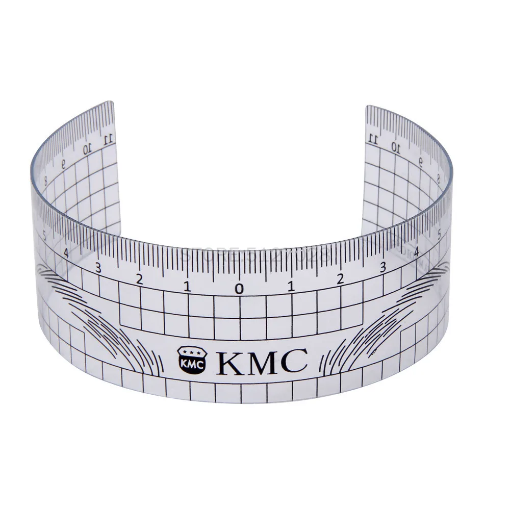 1PC Reusable Eyebrow Ruler Stencil Makeup Tool