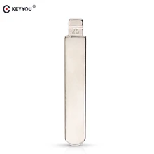 Keyyou lâmina de chave branca flip universal, 10x hon66fh chave para accord (2.4/3.0) fit city nova odyssey para remotos kd