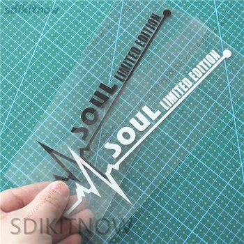 

1pc Heart Car Sports Decal Sticker Styling Window Door Decoration For kia soul 2018 2010 2011 2017 2012 accessories