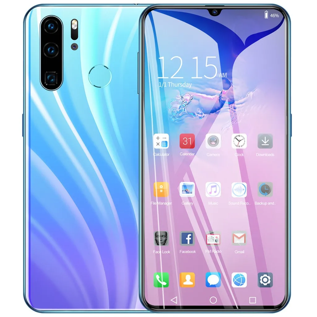 Лучшие продажи продуктов P40 PRO четырехъядерный 6,3 дюймов камера Android 6,1 1G+ 16G gps 3g звонок мобильный телефон AU поддержка дропшиппинг