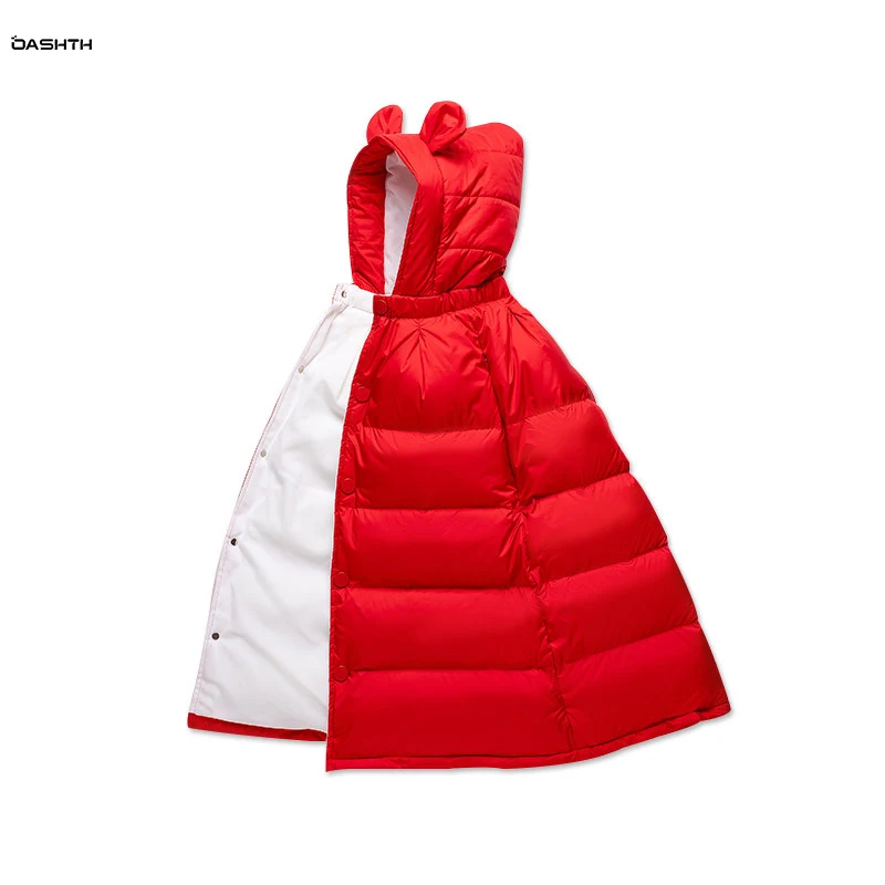 

Детская одежда OASHTH, зимняя Новинка, детская накидка, для мальчиков и девочек, уличная одежда на ветровом стекле, новорожденный может добраться до плаща