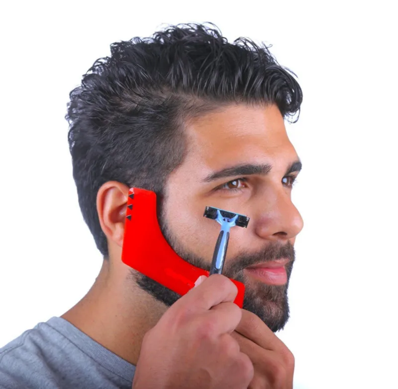 Расческа борода Бро формирующий инструмент сексуальный мужской джентльмен триммер для бороды шаблон для стрижки волос формовочная модель бороды