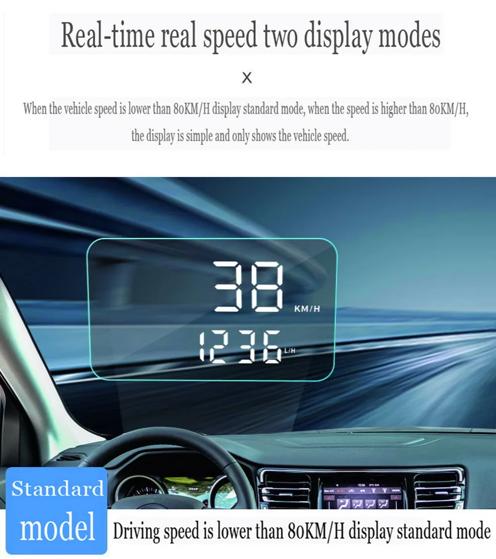 Автомобильный gps скоростной дисплей Obd Hud экран для лобового стекла автомобиля проектор OBD2 разъем для Buick envision левосторонний привод