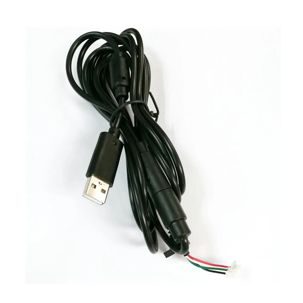 Черные и серые, 4 Pin проводной контроллер Интерфейс USB кабель для передачи данных аварийное отсоединение кабеля для xbox 360 контроллер