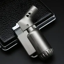  yooap Mini portable small torch inflatable lighter with lock fire function metal windproof gas lighter small spray gun spray 