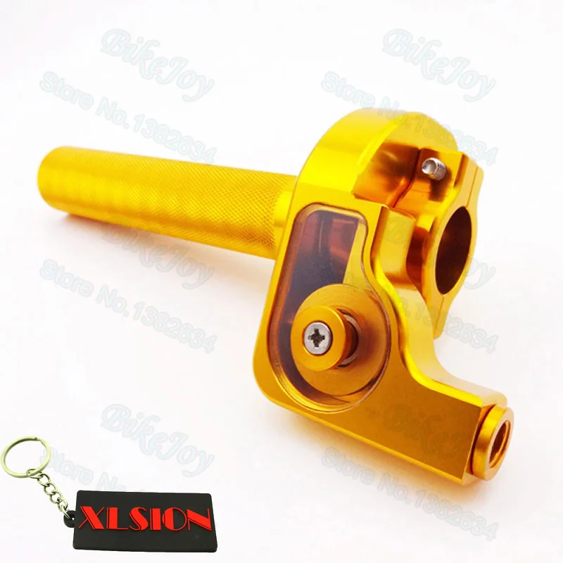 Новый Золотой ЧПУ дроссельная заслонка в сборе для кроссового велосипеда