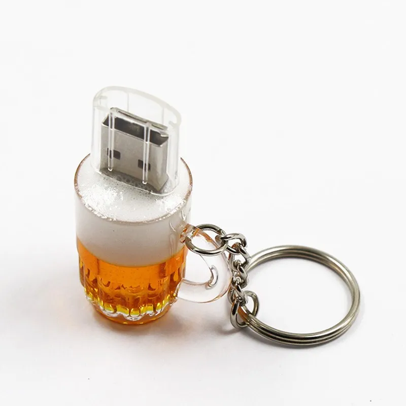 Пивная кружка Usb флеш накопитель память u диск флэш Водонепроницаемый Pendrive 128 ГБ 512