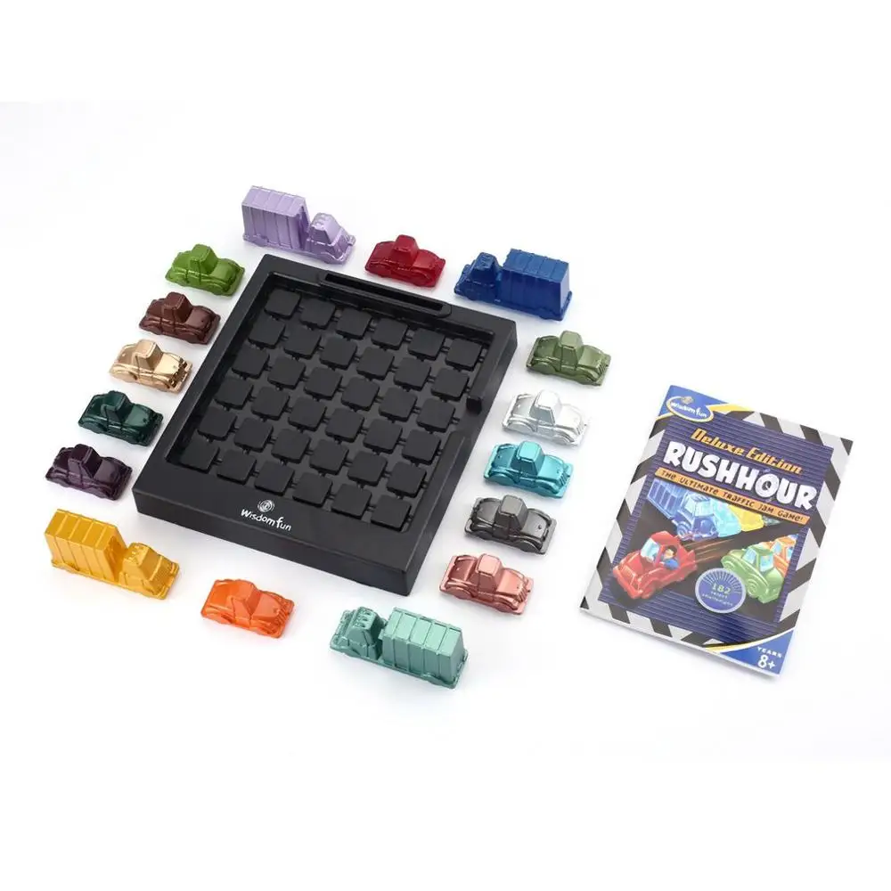 Забавный час пик движение Джем игра Thinkfun запасные части запчасти логическая игра детская игрушка занятый час игра - Цвет: multi-color mixed