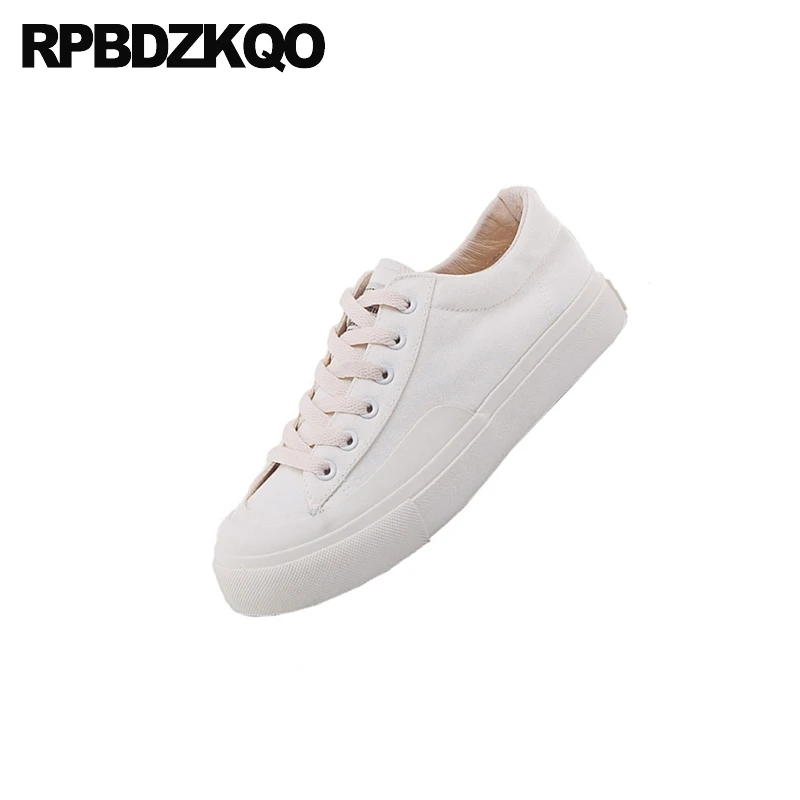 ladies white slip on trainers