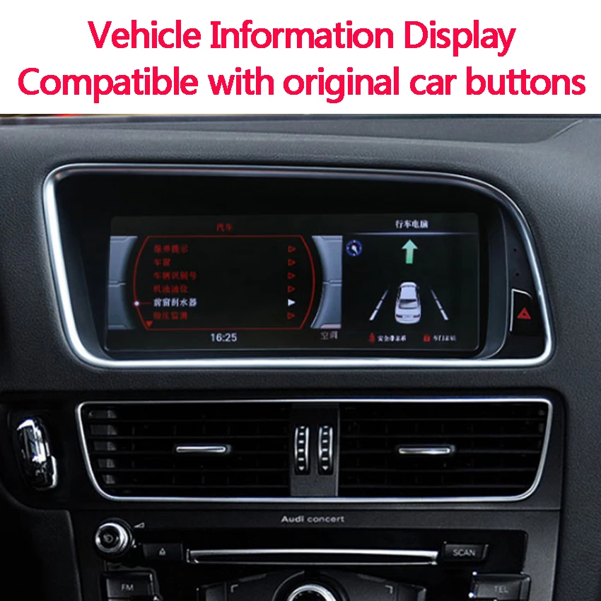 Автомобильный Радио Android мультимедийный плеер для Audi A4L A5 2008- 8,8 дюймов сенсорный экран gps Carplay