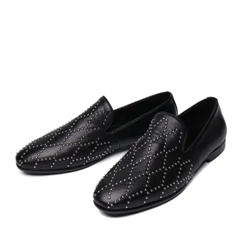 

Men Shoes Oxfords Business Casual Large Size Cowhide Comfortable Lightweight Shoes Leather