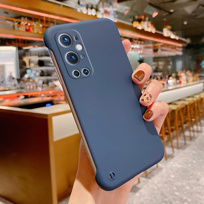 Borderless Protective Case For Oneplus 9 Pro For One Plus 10 8T 8 7 7T Pro 1+9R 10 Candy Color Matte Frameless Shockproo_voghion.com