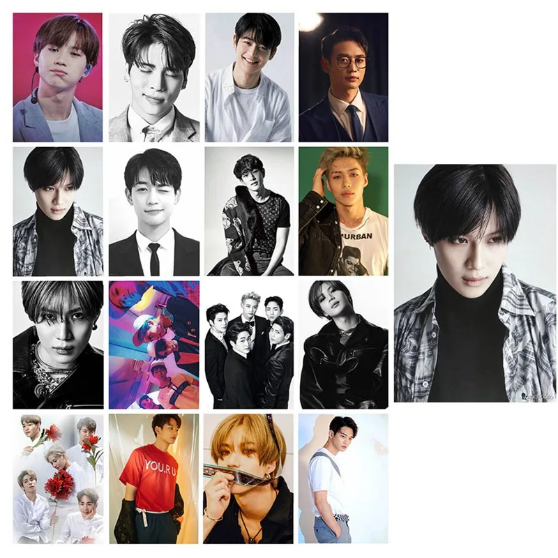 Фотооткрытка Kpop SHINee 16 шт./компл.|Набор канцтоваров| |