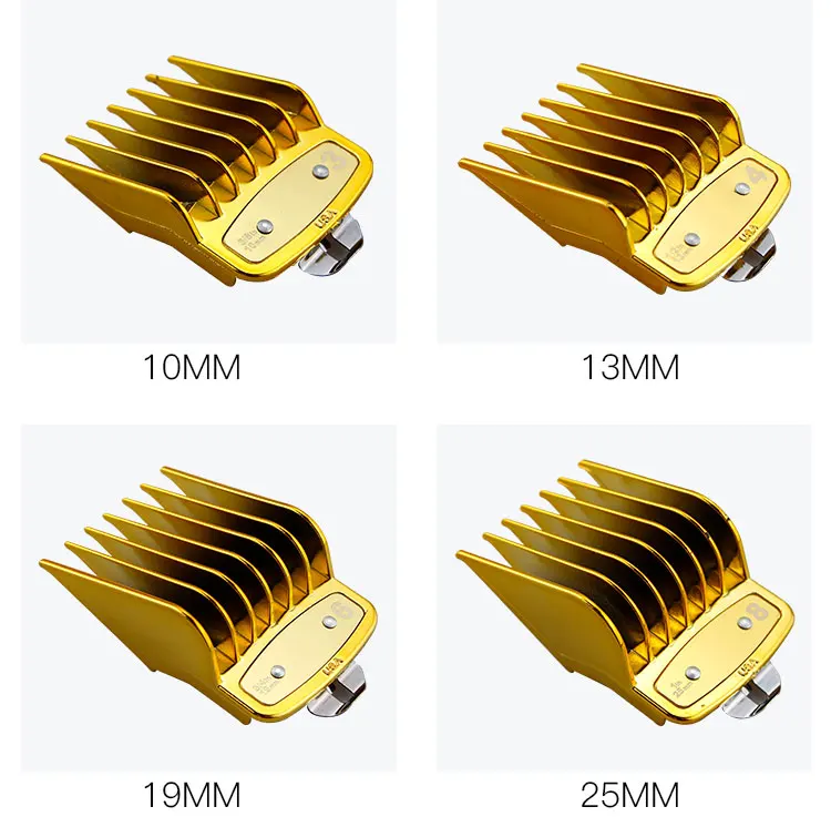 Corte de Cabelo Wahl Clippers Universal Limite Pente Ferramentas Barbeiro Profissional Acessórios Clipper Aparador Cabelo Guia 3 Pente de limite de corte de cabelo