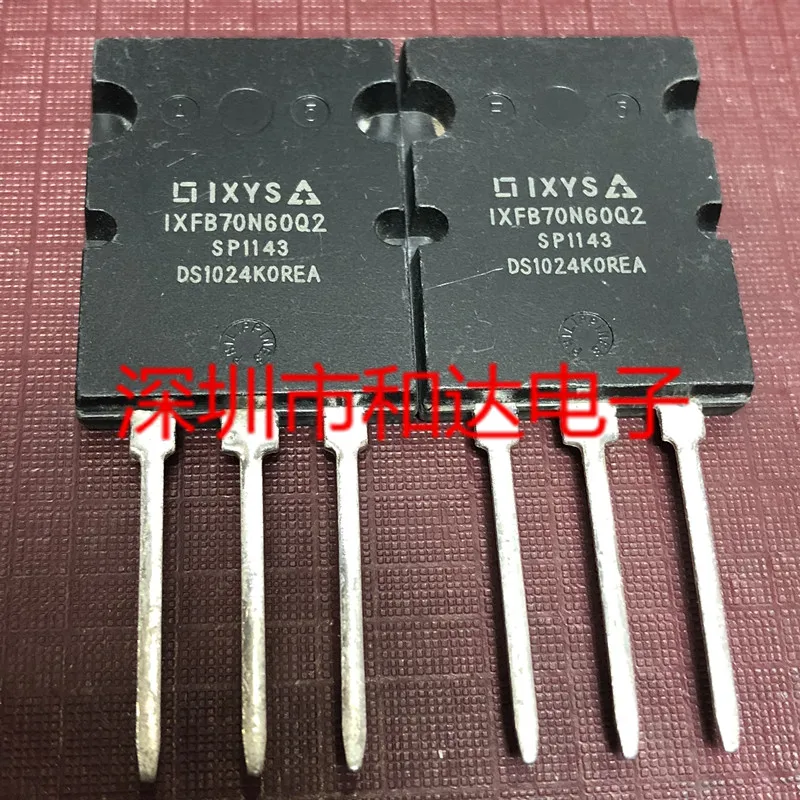 

5pcs/lot IXFB70N60Q2 TO-264 600V 70A